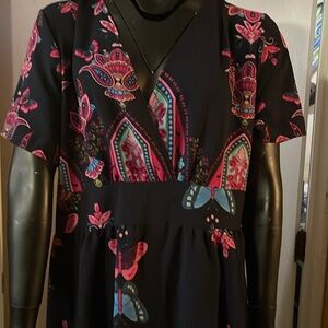 Plus Size  Dress Women for Summer Casual Short Sleeve